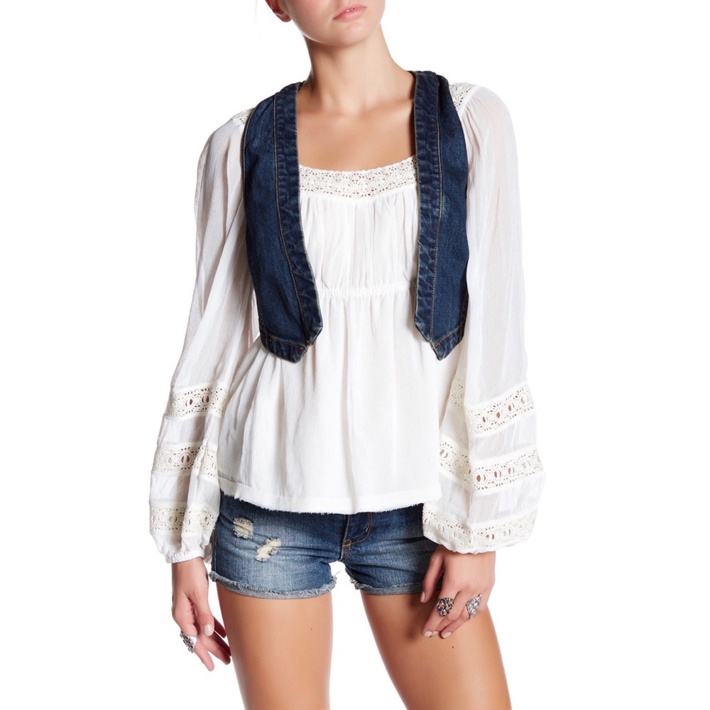 Free People | Workwear Denim Vest
